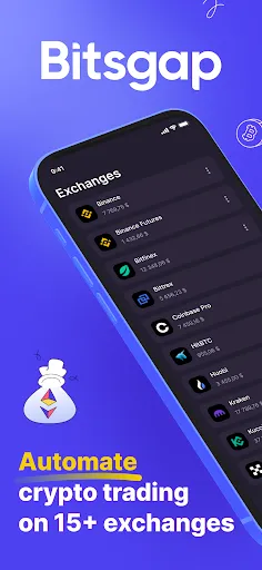 Скриншот 1 — Bitsgap: Crypto Trading Bots