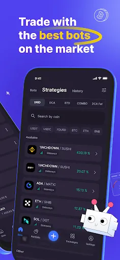 Скриншот 2 — Bitsgap: Crypto Trading Bots