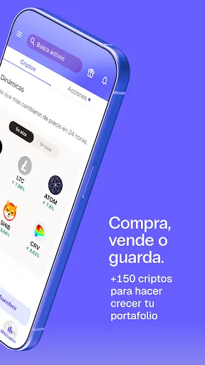 Скриншот 2 — Bitso: Ahorra e Invierte fácil