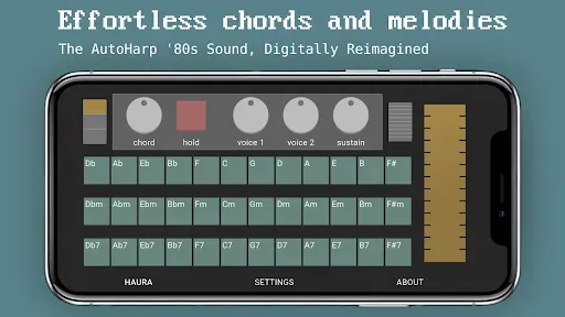 Скриншот 1 — Haura - Omnichord style Synth