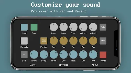 Скриншот 3 — Haura - Omnichord style Synth