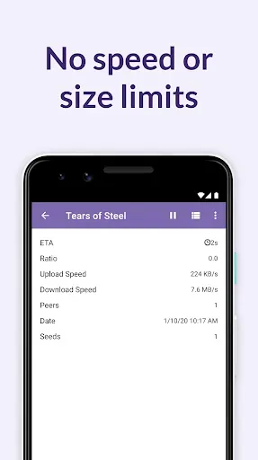 Скриншот 2 — BitTorrent Pro - Torrent App