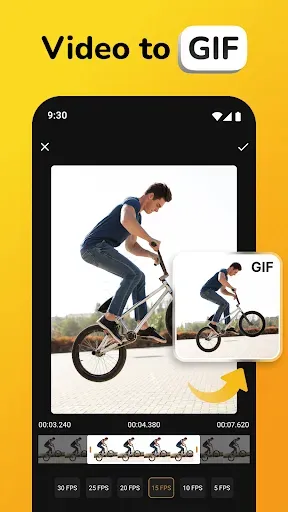 Скриншот 3 — Создатель GIF: редактор GIF