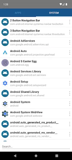 Скриншот 2 — Quick Settings App