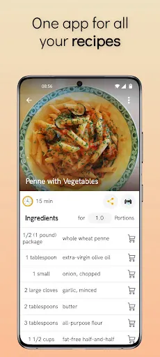Скриншот 2 — My Cookbook - Collect Recipes