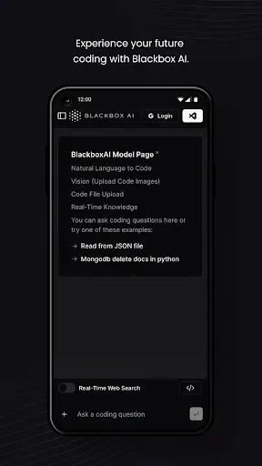 Скриншот 2 — BLACKBOX.AI