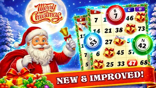 Скриншот 1 — Christmas Bingo Santa's Gifts