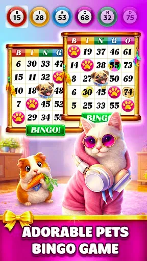 Скриншот 1 — Pet Bingo: Bingo Game