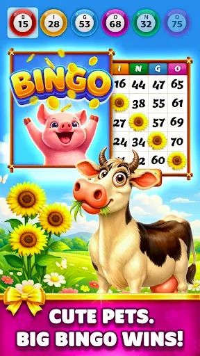 Скриншот 2 — Pet Bingo: Bingo Game