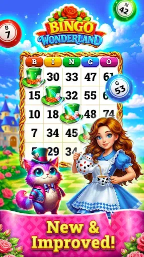 Скриншот 1 — Bingo Wonderland - Bingo Game
