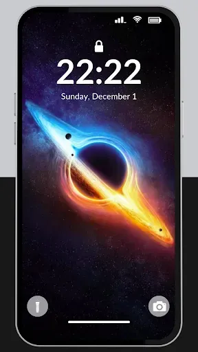 Скриншот 5 — Dark Black Hole Wallpaper 4K