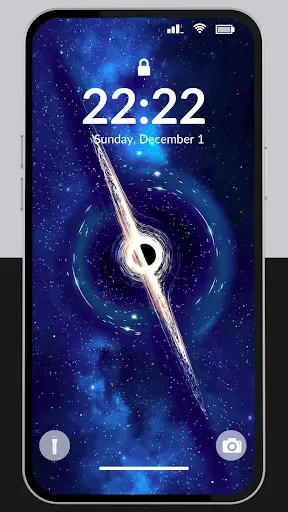 Скриншот 8 — Dark Black Hole Wallpaper 4K