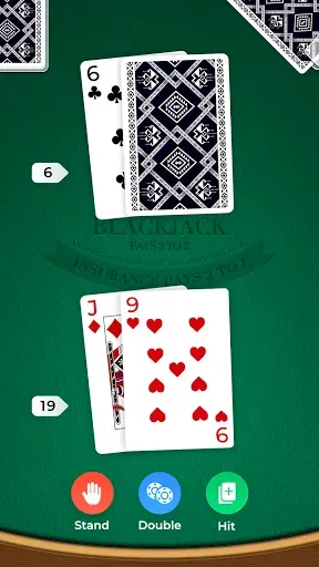 Скриншот 2 — Blackjack