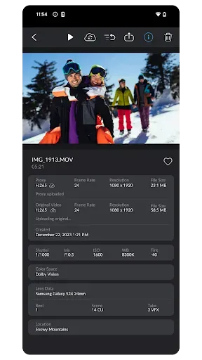 Скриншот 5 — Blackmagic Camera
