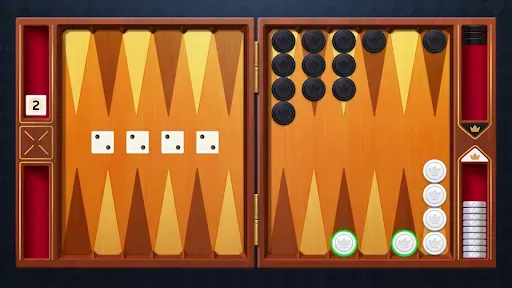 Скриншот 5 — Backgammon: Dice Board Game