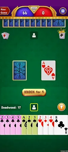 Скриншот 3 — Gin Rummy - Classic Card Game