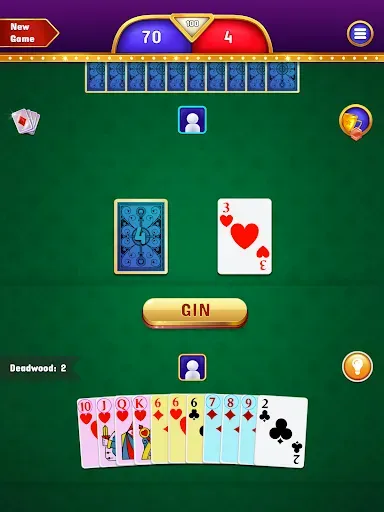 Скриншот 7 — Gin Rummy - Classic Card Game