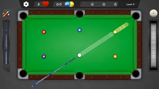 Скриншот 1 — Pool Pocket - Billiard Puzzle