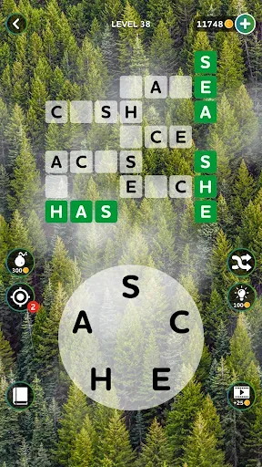 Скриншот 2 — Word Season - Crossword Game