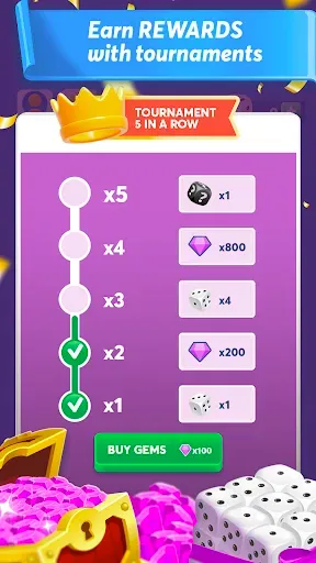 Скриншот 6 — Ятзи Дуэль – Игра в Кости