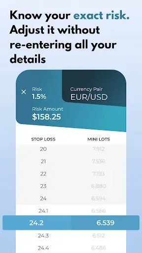 Скриншот 2 — STINU Position Size Calculator