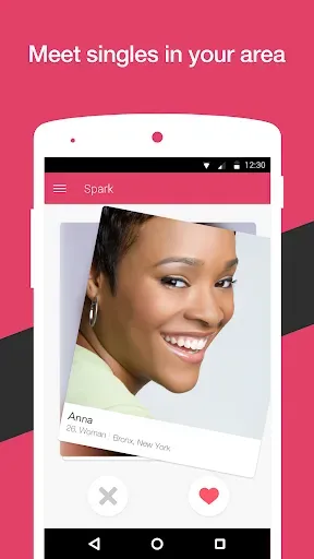 Скриншот 2 — Black White Interracial Dating