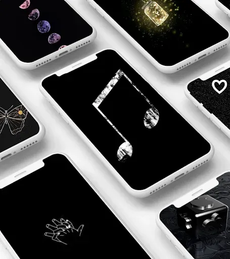 Скриншот 3 — black wallpaper black pictures