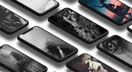 Скриншот 6 — black wallpaper black pictures