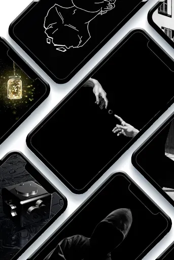 Скриншот 7 — black wallpaper black pictures
