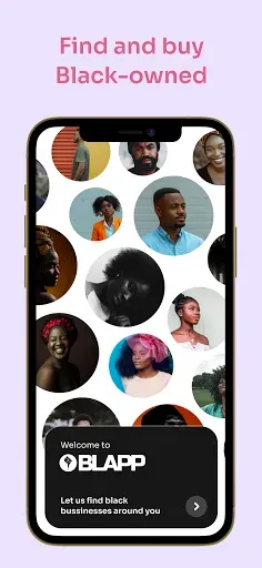 Скриншот 1 — Blapp - Black-owned businesses