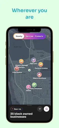 Скриншот 2 — Blapp - Black-owned businesses