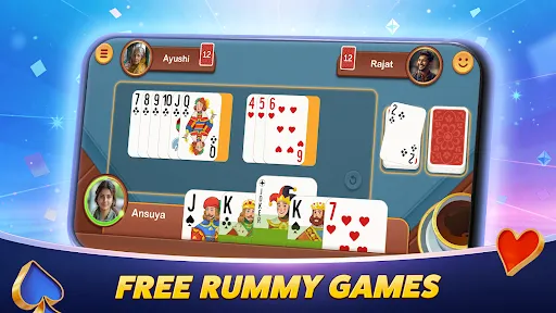 Скриншот 1 — Rummy Twist: Online Card Game