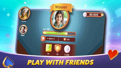 Скриншот 2 — Rummy Twist: Online Card Game