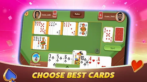Скриншот 3 — Rummy Twist: Online Card Game