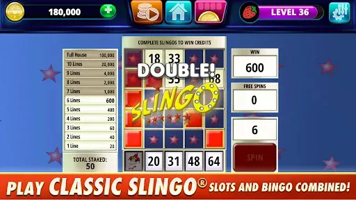 Скриншот 2 — Slingo Arcade - Slots & Bingo