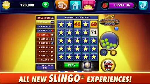 Скриншот 3 — Slingo Arcade - Slots & Bingo