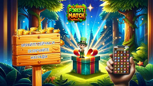 Скриншот 1 — Forest Match - Заработай наг