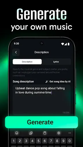 Скриншот 2 — AI Music & Song Generator