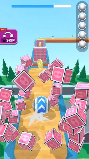 Скриншот 2 — City Rolling Ball: Ball Games