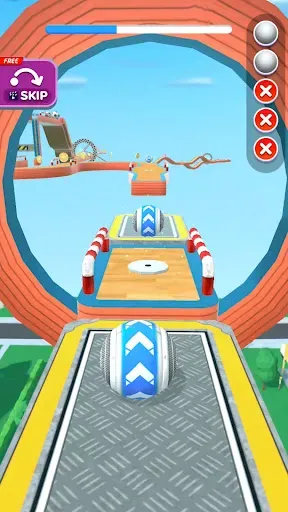 Скриншот 3 — City Rolling Ball: Ball Games