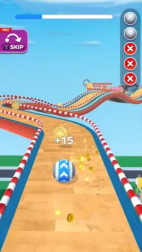 Скриншот 4 — City Rolling Ball: Ball Games