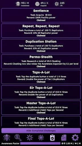 Скриншот 2 — Idle Dyson Swarm: Nanite