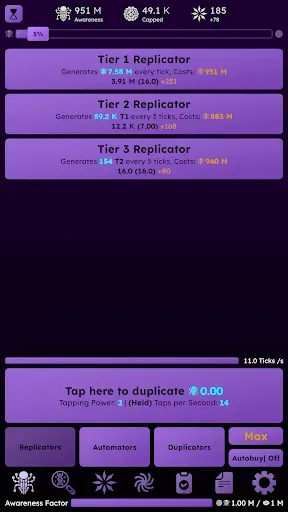Скриншот 5 — Idle Dyson Swarm: Nanite