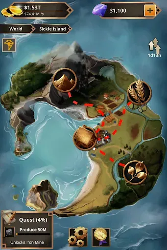 Скриншот 5 — Idle Medieval Merchant Tycoon