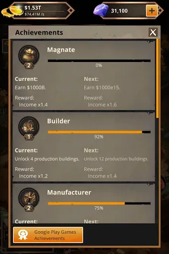 Скриншот 8 — Idle Medieval Merchant Tycoon