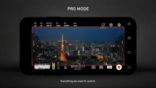Скриншот 2 — Protake - Mobile Cinema Camera