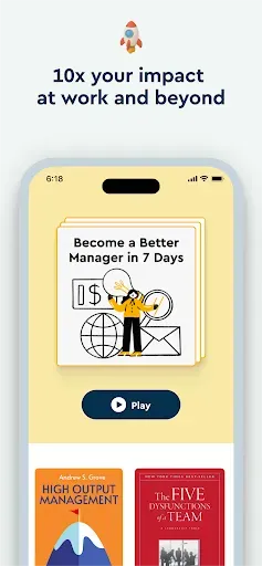 Скриншот 3 — Blinkist: Book Summaries Daily