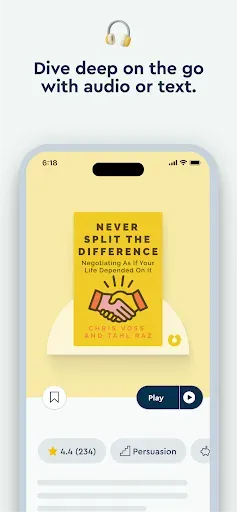 Скриншот 5 — Blinkist: Book Summaries Daily