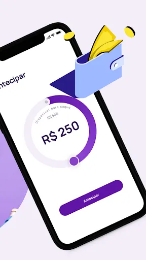 Скриншот 2 — Blipay: Antecipação de salário