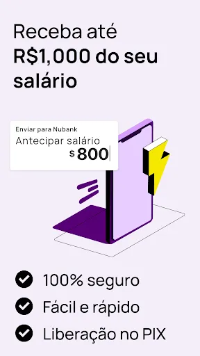 Скриншот 3 — Blipay: Antecipação de salário